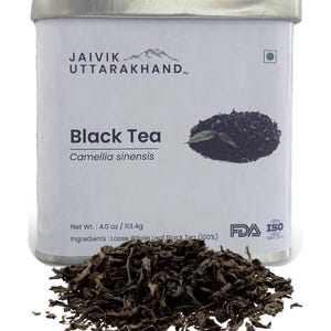 Jaivik Uttarakhand - Orthodox Black Tea, Loose Leaf, Hot or Iced Brew