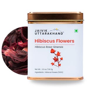 Sun-Dried Hibiscus (Rosa-sinensis) Tea Non-Irradiated, ETO-Free, Caffeine-Free, GMO-Free, Decaffeinated,  Rosella sabdariffa