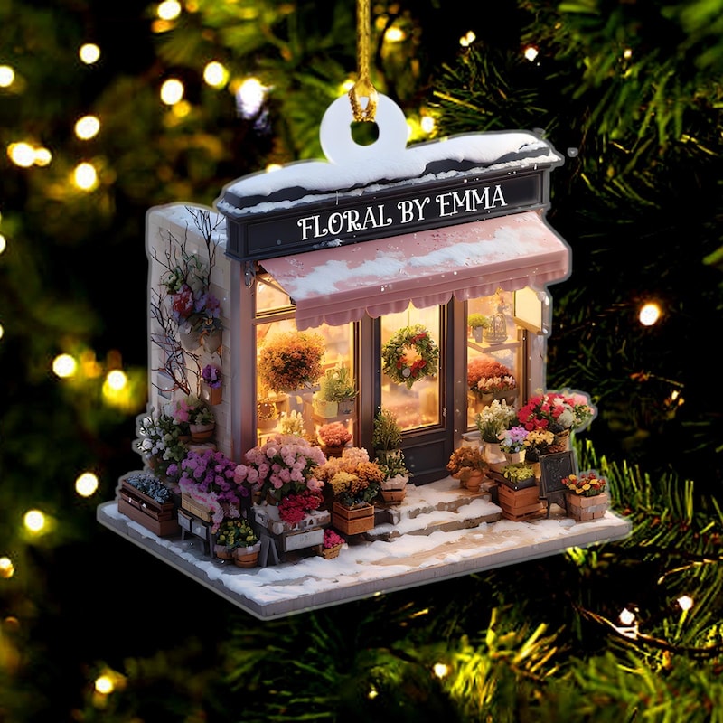 Unique Floral Ornaments - Etsy