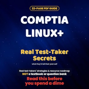 Feuille de route de préparation à l'examen CompTIA Linux+ | Sur quoi étudier, astuces pour tester les questions, astuces pour réussir | Notes de vrais candidats | Guide d'étude de la stratégie PDF