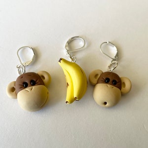 Monkey Business Stitch Markers image 2