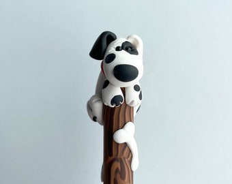 Dalmatian Doggy on a Stick Ballpoint Pen