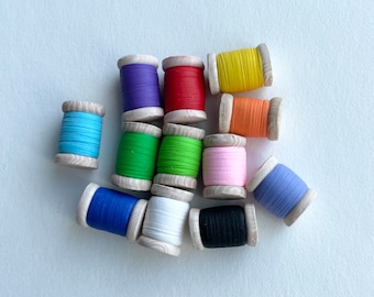 Hold for Theresa Polymer Clay Spool Beads