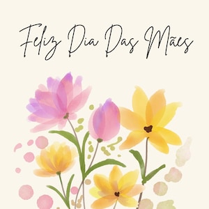 Cartão Dia Das Mães