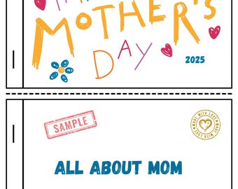 All About Mom – Printable Mother’s Day Mini Book (English)