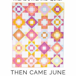 Motif de courtepointe Meadowland de Then Came June
