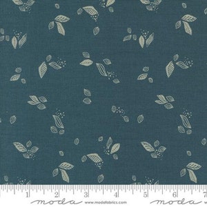 Folk & Lore Quilting Fabric by Fancy That Design House from Moda 455607 24 Teal