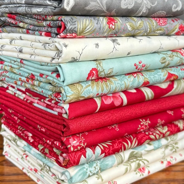 Collections for a Cause Etchings Fabric Bundle by 3 Sisters from Moda