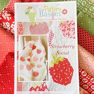 Strawberry Social Quilt Kit with Fabric from Camille Roskelley