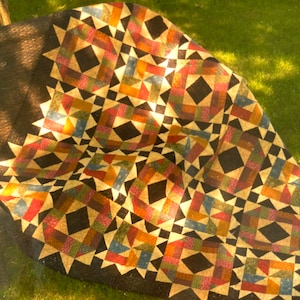 Starlit Paths - Quilt Pattern from Snuggles Quilts