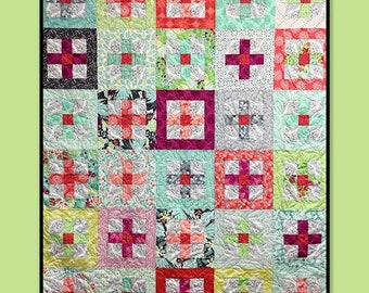 Electron Quilt Pattern from Villa Rose Designs