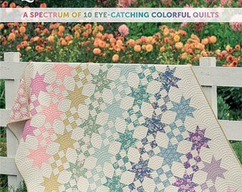 Quilt the Rainbow Quilting Pattern Book by Amber Johnson