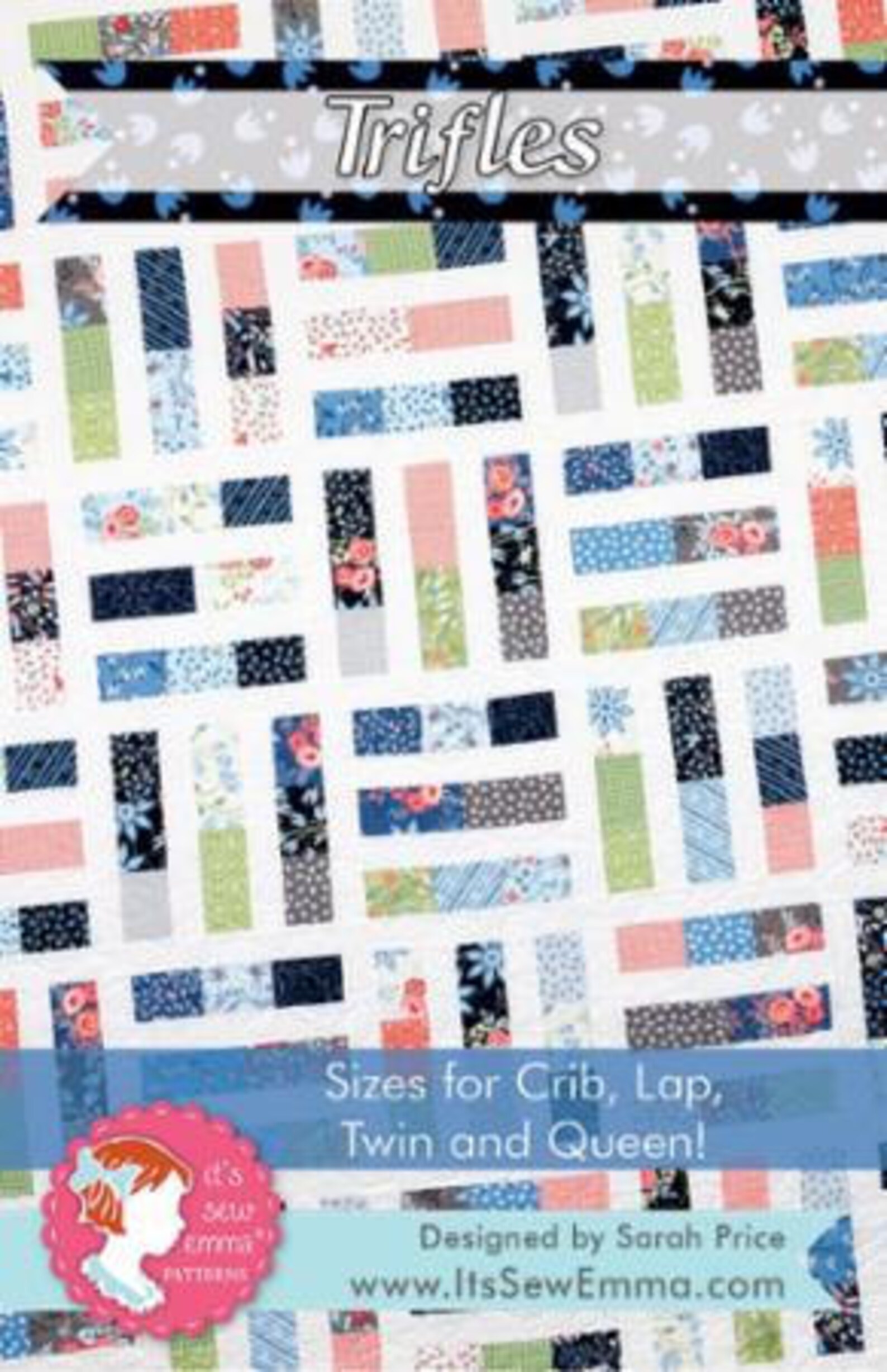 Trifles Quilt Pattern from It's Sew Emma Etsy