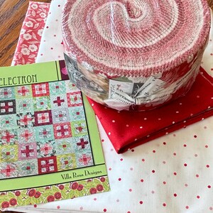Electron Quilt Kit with Love Blooms fabric by Lella Boutique from Moda