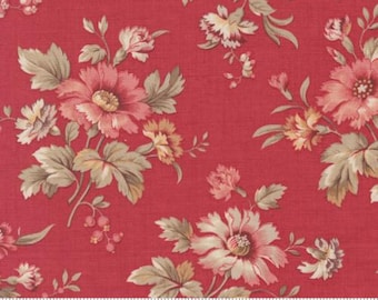 JOIE DE VIVRE Rural Jardin Florals Rouge French General - 100