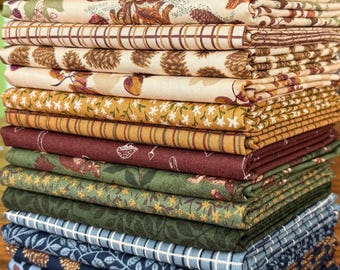 Autumn Forest Fabric Bundle by Linn Warme from Moda