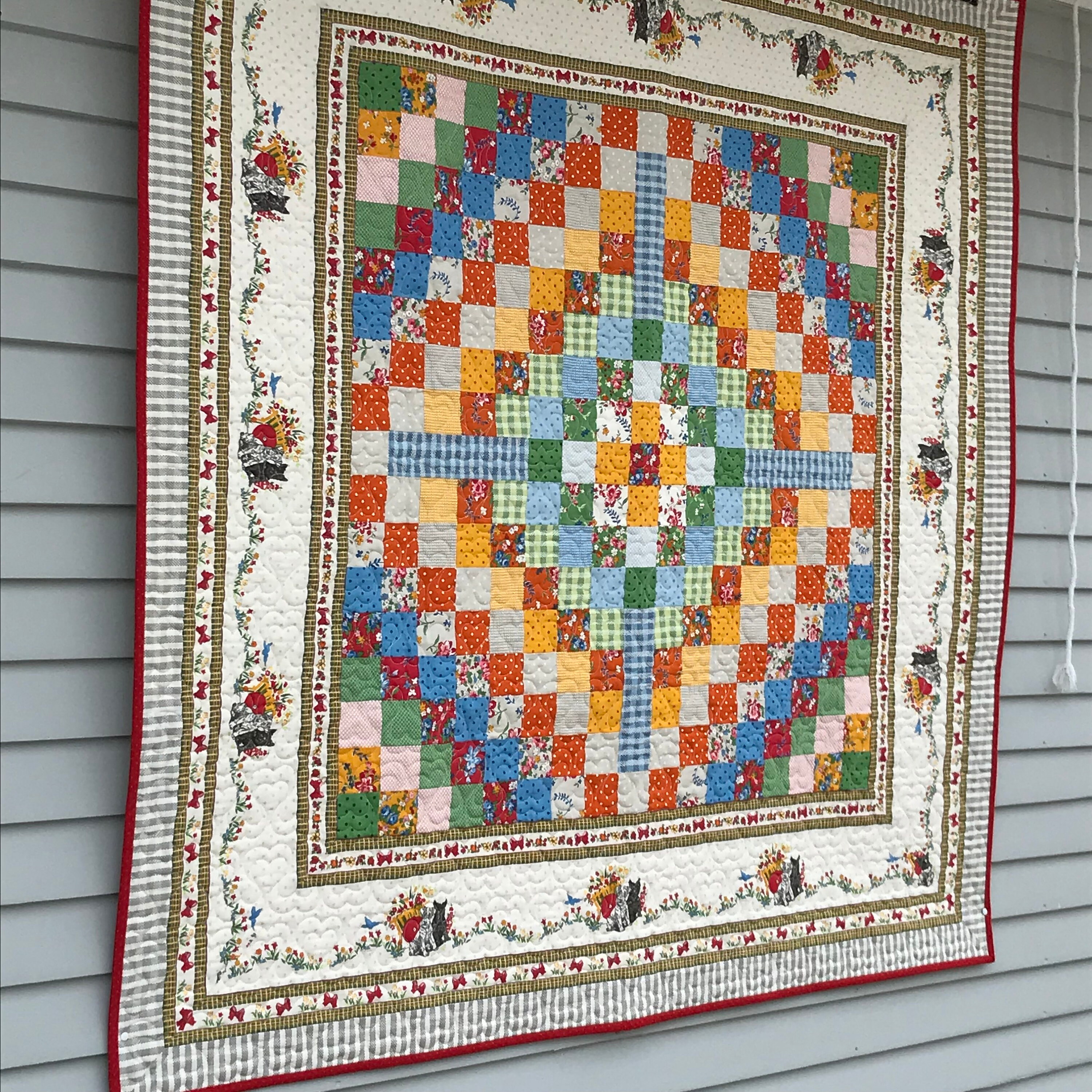 Handmade Quilt Best Friends Quilt in American Jane Fabric Etsy