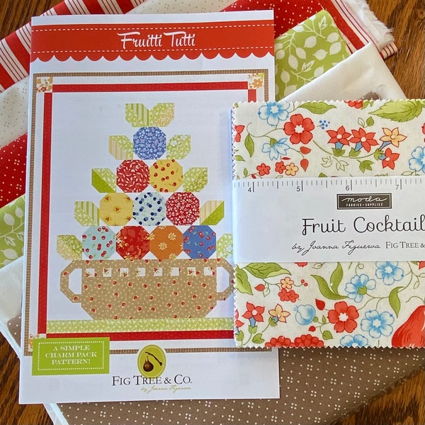 Fig Tree Fabric Scrap Bag Etsy