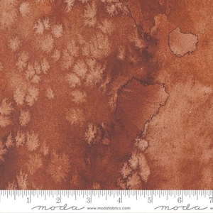 Dessert Oasis 8433 82 Red Wood - Quilting Fabric by Create Joy from Moda