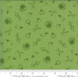 Homestead Fabric by Prairie Grass from Moda - 24093 17 Leaf