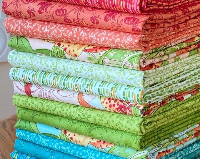Carolina Lily Fabric Bundle by Robin Pickens From Moda - Etsy