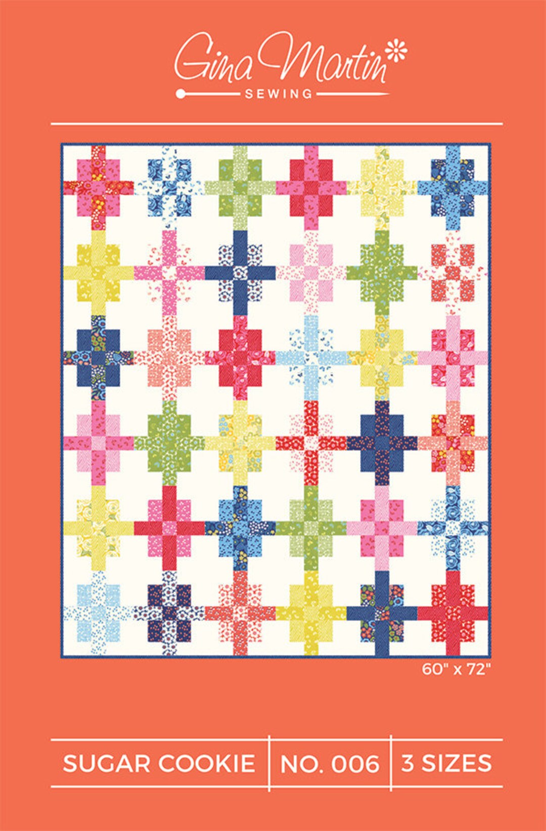 Sugar Cookie Quilt Pattern From Gina Martin Etsy