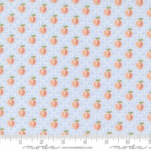 Peach Keen Quilting Fabric by Corey Yoder from Moda - 29171 14 Light Blue