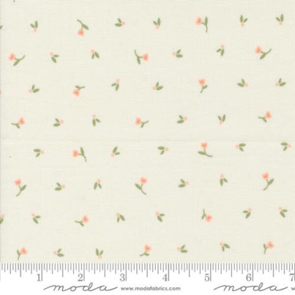 Flower Girl fabric by My Sew Quilty Life from Moda 31732 11 Porcelain