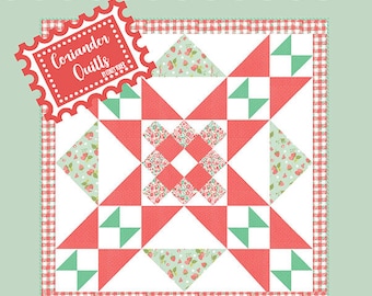 Barn Star 3 - Quilt Pattern from Coriander Quilts
