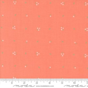 Abloom Quilting Fabric by Corey Yoder from Moda 29216 12 Coral