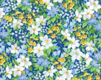 Summer Breeze V - 33300-14 Royal - Quilting Fabric from Moda