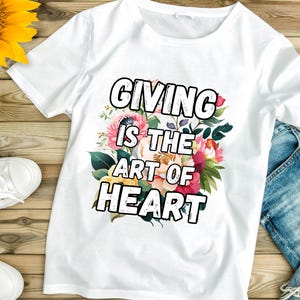 Charity Design|Charity SVG PNG JPG pdf|giving is the art of heart|Charity Shirt Design|world charity day,charity clipart,charity quotes