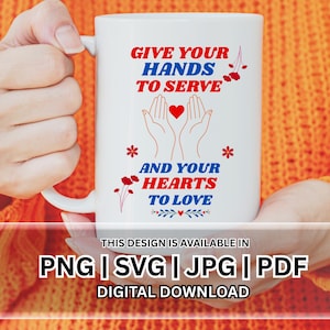 Charity Design | Charity svg|give your hands to serve|Charity Shirt Design|world charity day|fundraising svg,charity clipart,charity quotes