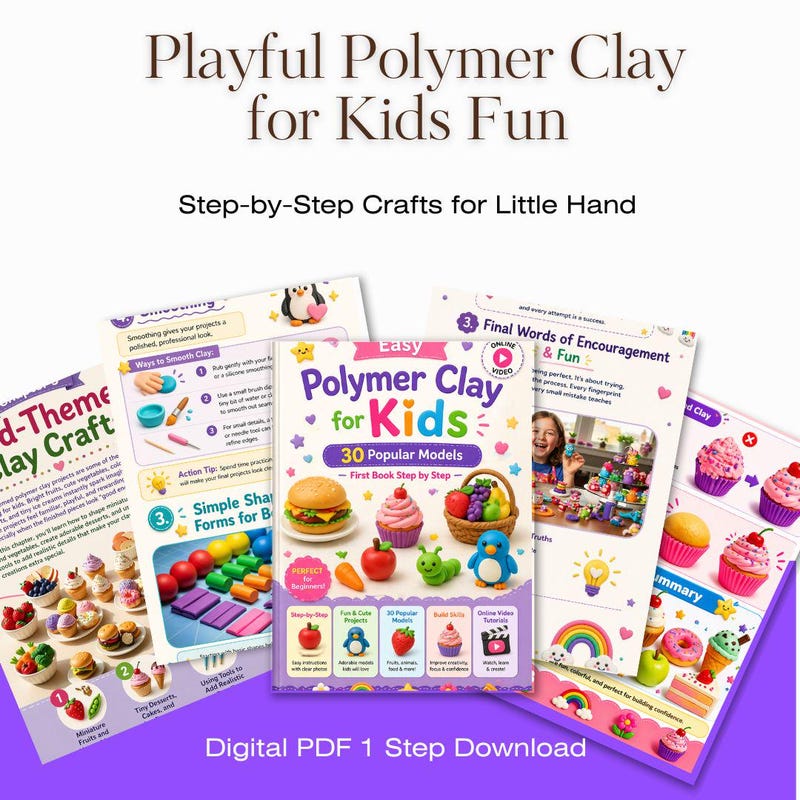 Polymer Clay Animal Kit - Etsy