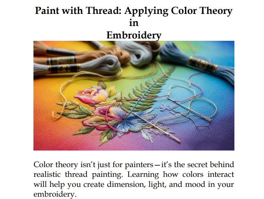 Hand Embroidery Guide: 3D Textured Stitches Tutorial (digital Download ...