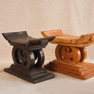 アシャンティ族スツール① アフリカ民芸