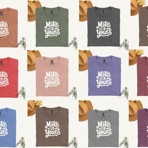 Comfort Colors Mockup Bundle, 27 Comfort Colors 1717 Mockup Bundle, C1717 Flatlay Mockup Bundle, Folded Tee Mockup, t-shirt Mockup.