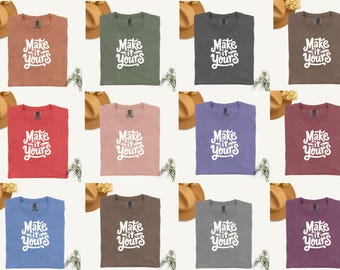 Comfort Colors Mockup Bundle, 27 Comfort Colors 1717 Mockup Bundle, C1717 Flatlay Mockup Bundle, Folded Tee Mockup, t-shirt Mockup.