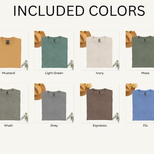 Comfort Colors Mockup Flat Lay | Comfort Colors Mockup Bundle, Comfort Colors 1717 Mockup, C1717 Shirt Model Mockup Bundle, Trendy Mockup