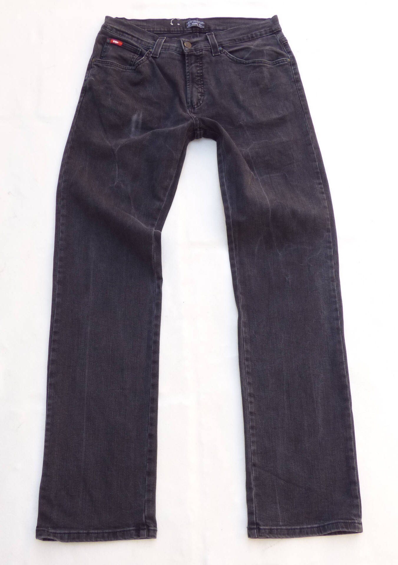 Image of Men's Vintage Lee Cooper 0147584 Stretch Black Denim Jeans Size W34 L34
