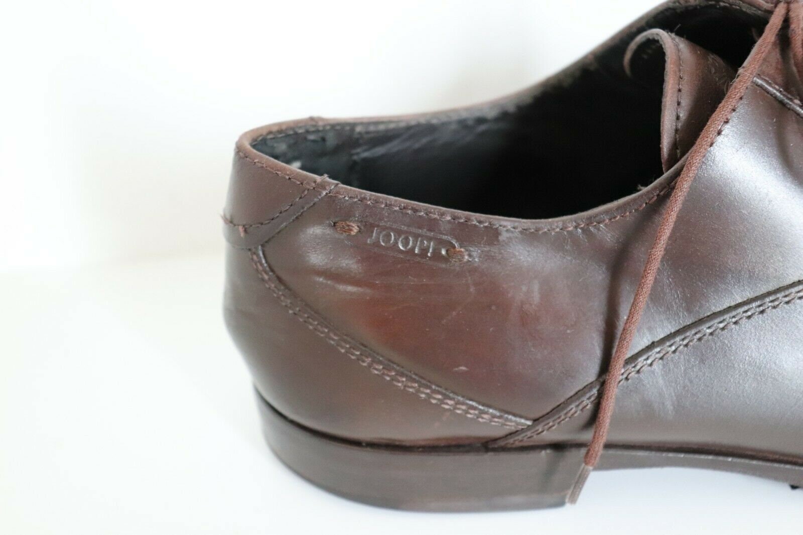 Lace Up Brown 100% leren schoenen UK6,5 EUR40,5 Mannen Vintage JOOP Schoenen Herenschoenen Oxfords & Wingtips 