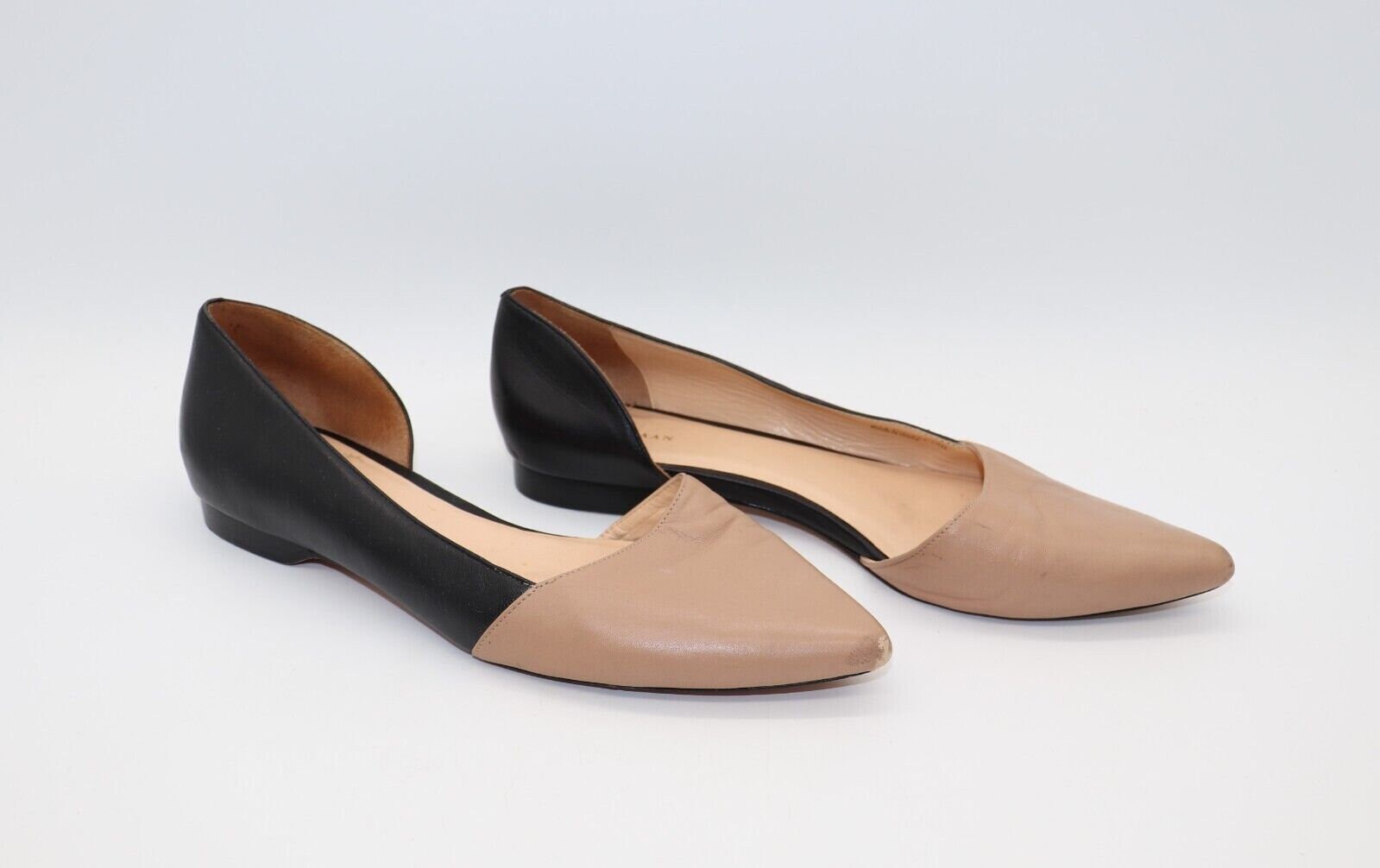 Women's Vintage COLE HAAN Slip on Black Beige 100% Leather - Etsy