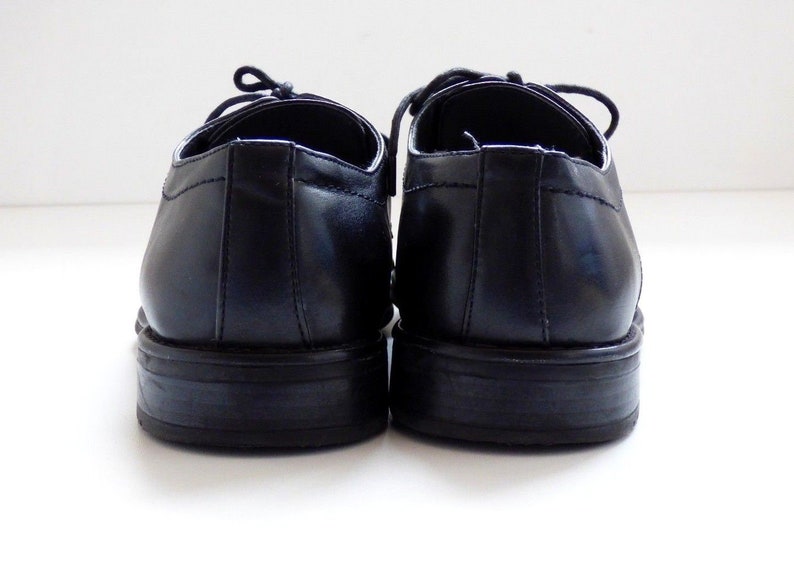 Men/'s Vintage CRUIZER Lace Up Black 100/% Genuine Leather Business Formal Casual Shoes Size UK7 EU41
