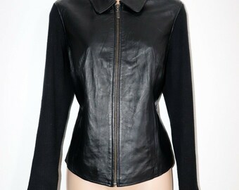 jaclyn smith classic leather jacket