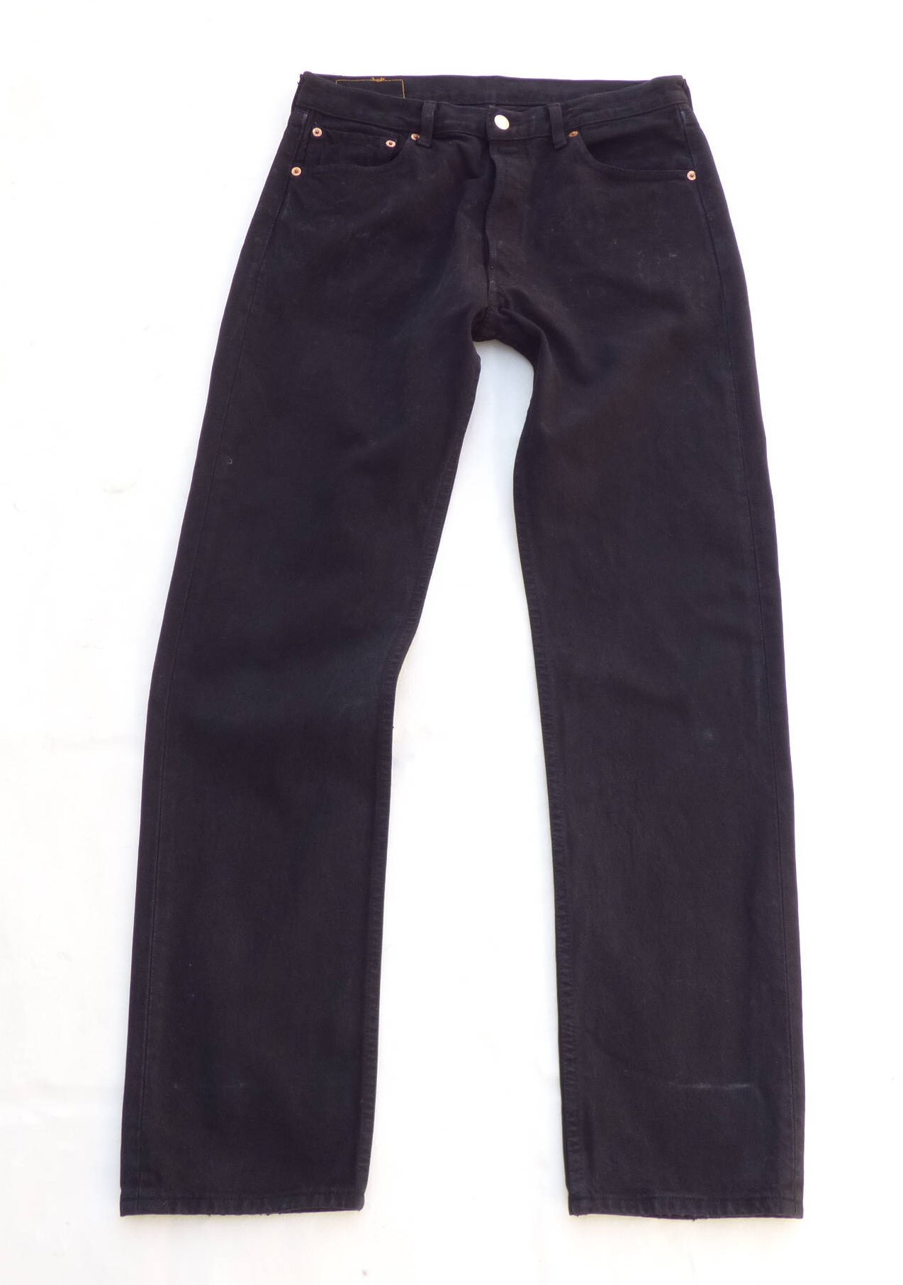 Image of Men's Levi Black Denim Jeans Size W34 L34