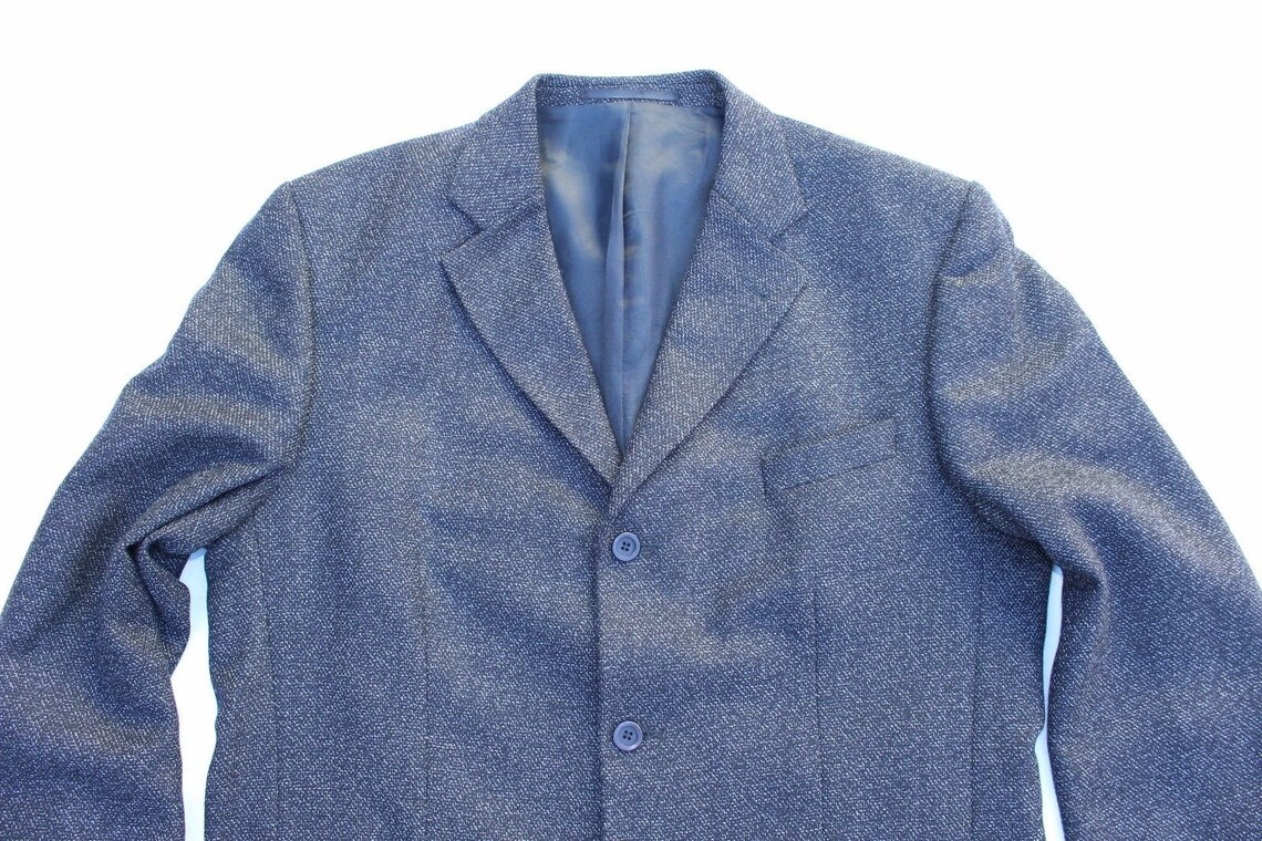 Men's Vintage WEIL DRESS Black 100% Wool Blazer Jacket L | Etsy