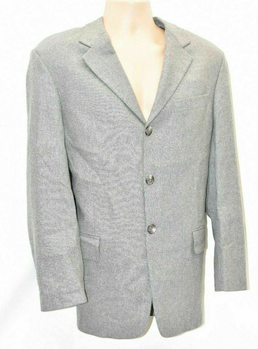 Men's Vintage S.OLIVER Grey Wool Blend Blazer Suit Jacket Etsy