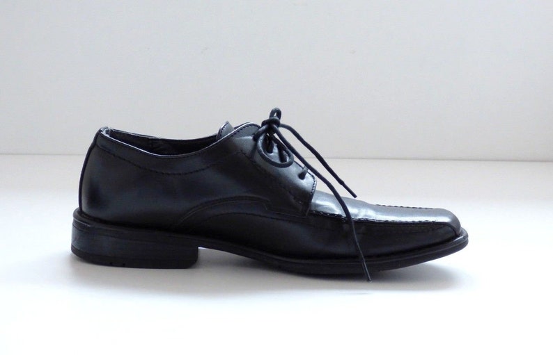 Men/'s Vintage CRUIZER Lace Up Black 100/% Genuine Leather Business Formal Casual Shoes Size UK7 EU41