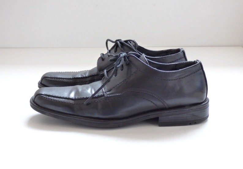 Men/'s Vintage CRUIZER Lace Up Black 100/% Genuine Leather Business Formal Casual Shoes Size UK7 EU41