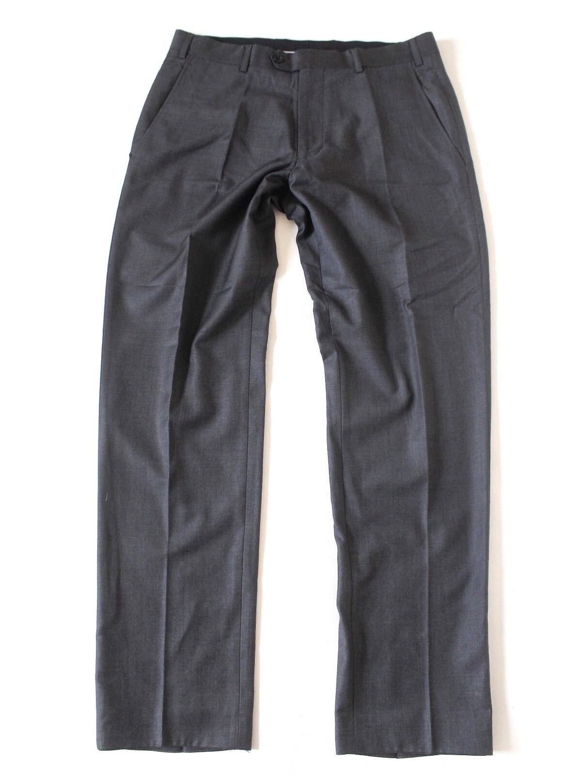 Image of Men's Vintage Dietmar Hass Tailored Grey Wool Suit Trousers Pants W32 L31